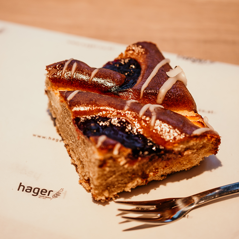 Bäckerei Hager G'sunde Wochen im Jänner Dinkelbuchweizenkuchen