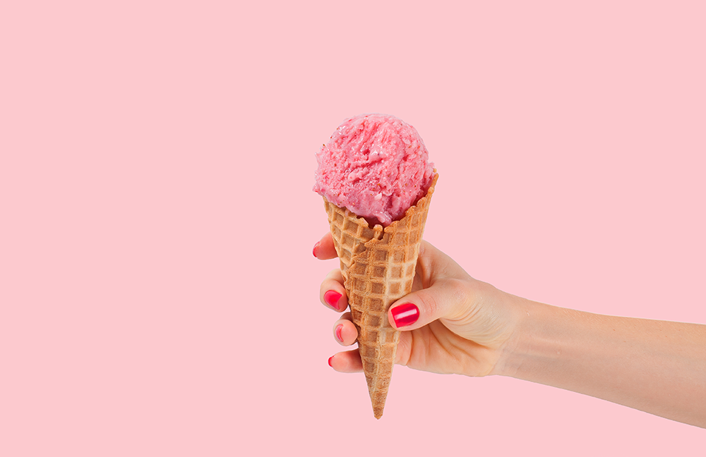 Bei uns gibt’s Eis vom Eis-Greißler