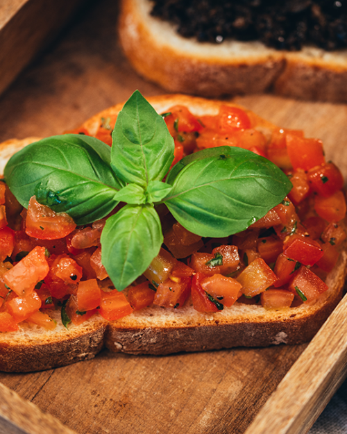 Brotrezept: Bruschetta & Crostini