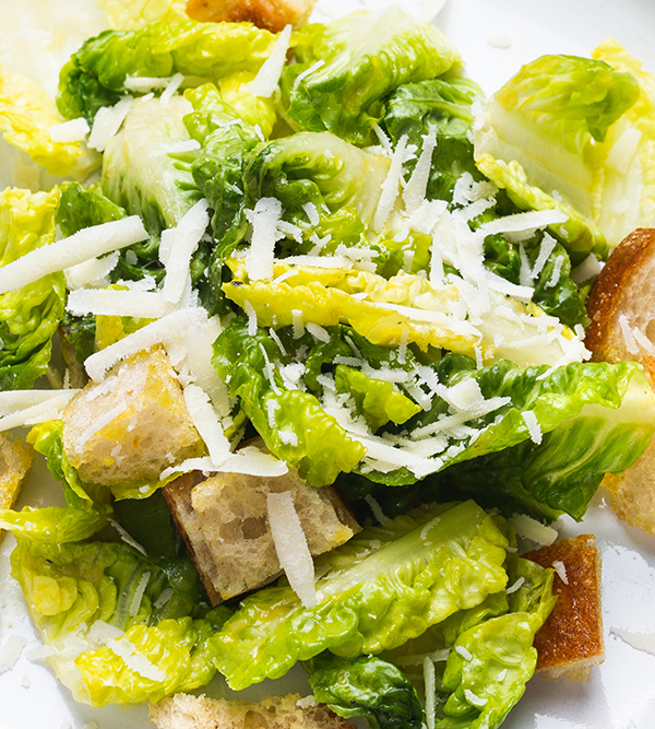 Brotrezept: Caesar Salad