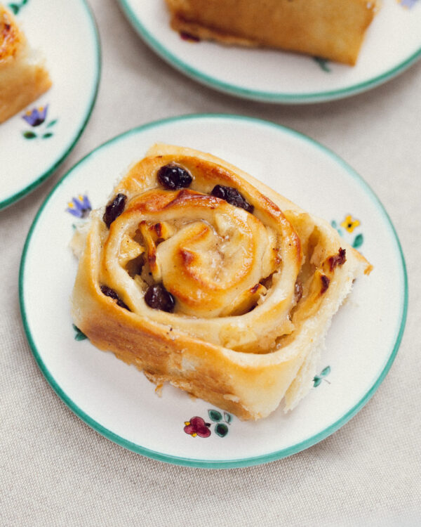 Saftige Schnecken mit süßer Fülle