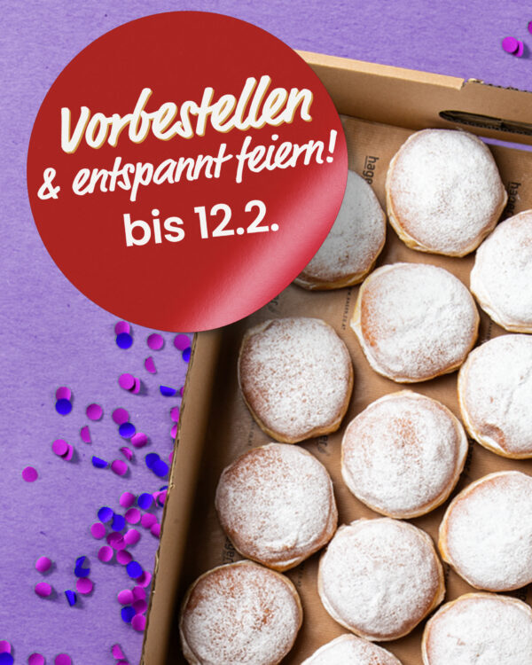 Krapfen in Hülle & Fülle 🍩